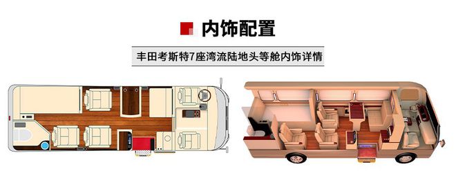 丰田考斯特房车7座头等舱整车航空铝模具化Kaiyun网址 开云(图3)
